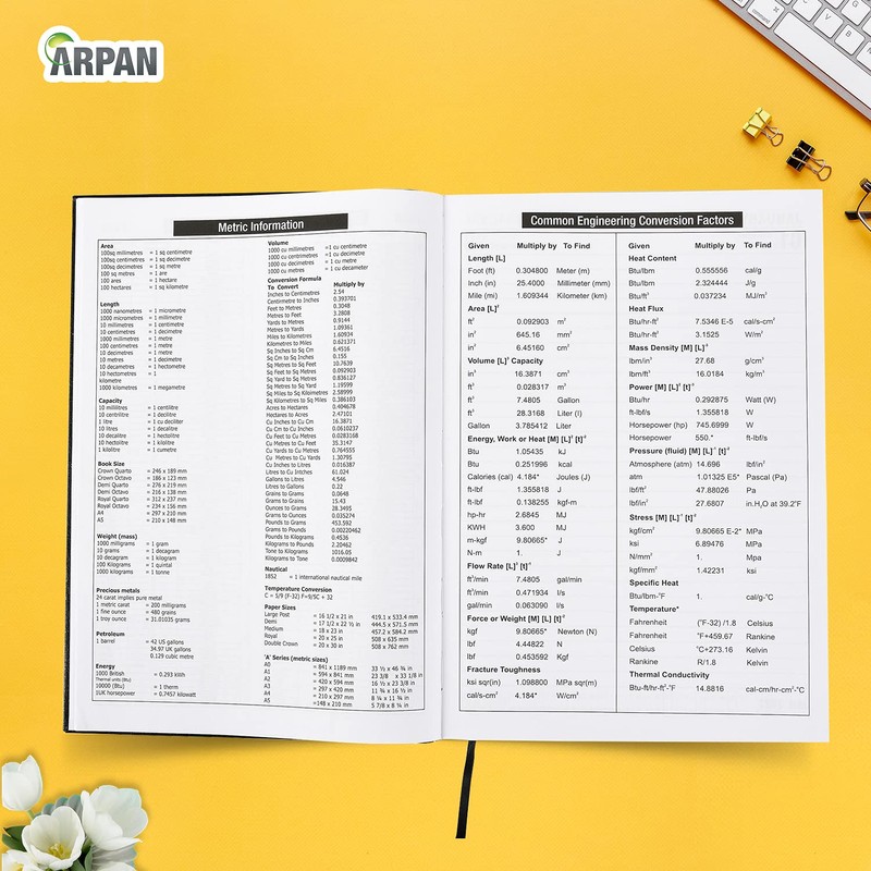 Arpan 2025 Diary A5 One Day to a Page Diary
