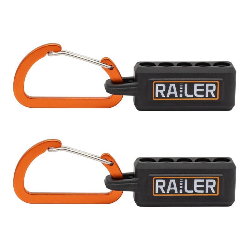 Screwdriver Bit Holder Storage Organizer – Railer 5-Hole Black Bit