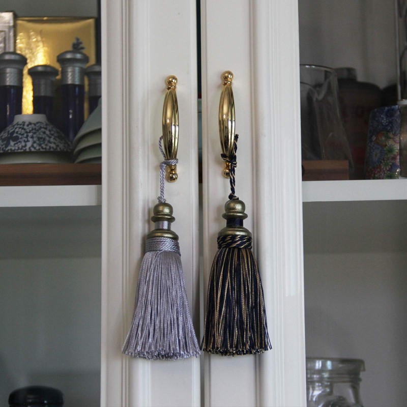 HedongHexi 2 Pack Tassel Key Tassel with Loops, Handmade Tassel