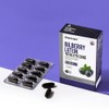 Bilberry extract, anthocyanosides, lutein, vitamin A, about 1 month worth