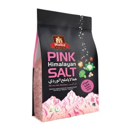 Malka Himalayan Pink Salt Coarse Grain Salt, 4lb (Qty: 2, 2lbs Pouch bags)