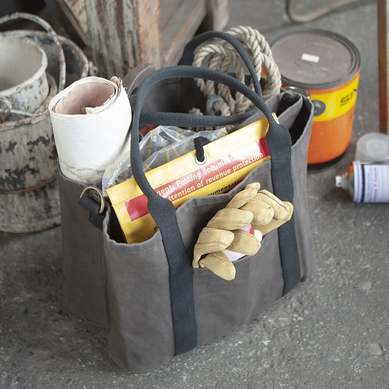 Dalton 16oz Waxed Canvas Worker Bag H20-0285 Olive