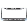 AlphaNumeric Engravers Personalize Your Own License Plate Frame ON LINE