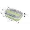 CL Contenedor De Alimentos Lunch Box A Prueba De Fugas