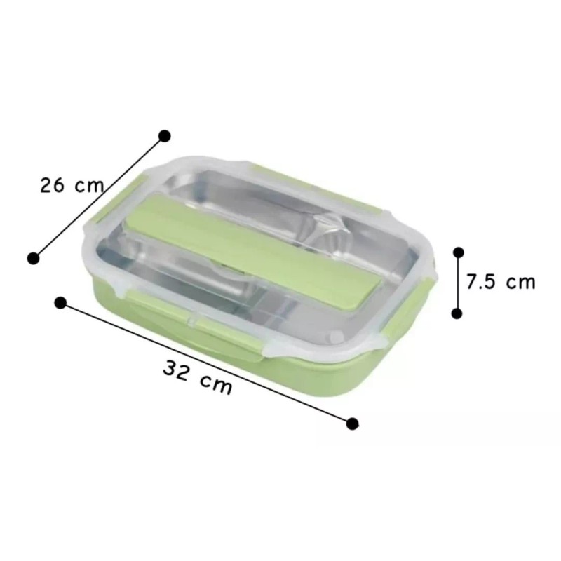 CL Contenedor De Alimentos Lunch Box A Prueba De Fugas