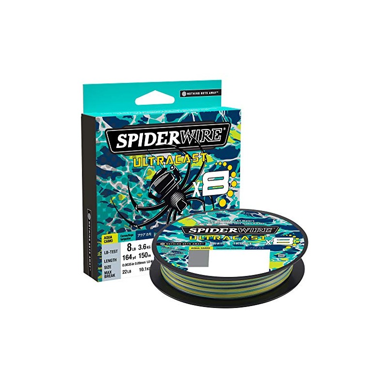 Ultracast Braid Aqua Camo 0.007in | 0.19mm