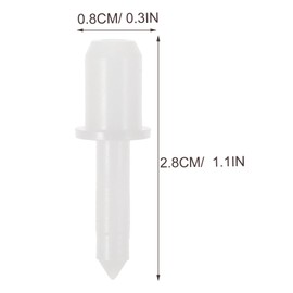 Plantation Shop Repair Kit 60 Pieces Slat Clips Window Spring Loaded Repair