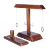 Throwing Game Set Wooden Hook Shot Toy Interactive Games for