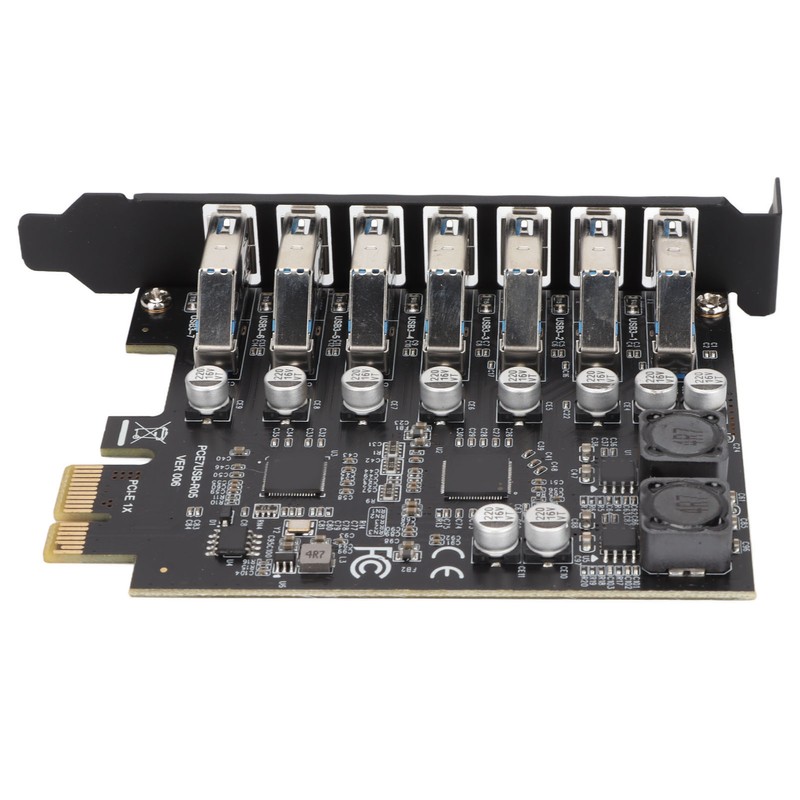 7 Port PCIE Expansion Card 7 Ports USB 3.2 GEN1