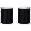 Korbond 2 x 160m Yarn Black