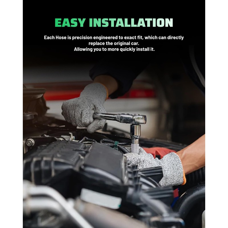 SCITOO Power Steering Hose Pressure Hose Line Assembly Fit For