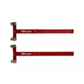 Avalon bow tuning tiller gauge. Red