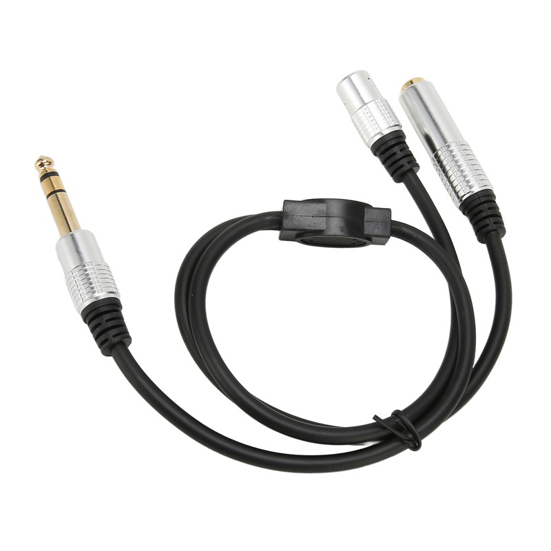 1 Split in 2 Sound Cable 1/4 Inch TRS Stereo