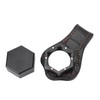 Billiard Chalk Holder Aluminum Alloy Magnetic Hexagonal Portable Pool Cue