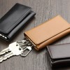 Avies Genuine Leather 4 Row Key Case, Made in Japan,