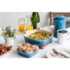 Le Creuset Stoneware Heritage Square Dish, 3 qt. (9"), Caribbean