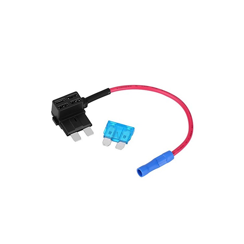 Coche Añadir un circuito Fusible Tap, Keenso Auto Adapter Blade