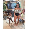 IFFEI Mommy and Me Family Matching Swimsuits One Piece Monokini
