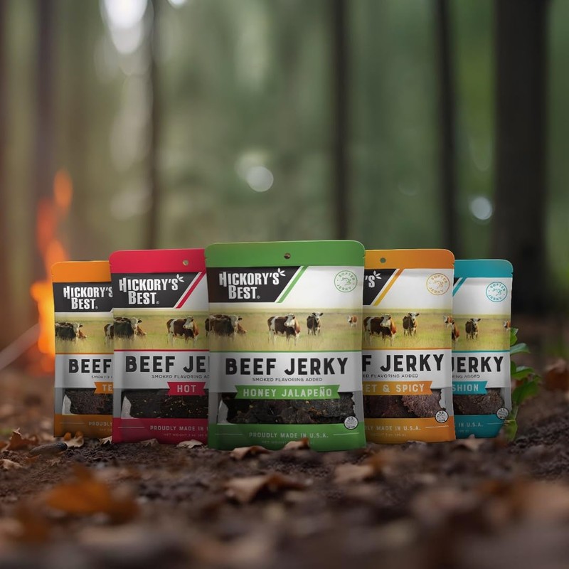 Hickory's Best Teriyaki Beef Jerky 10 oz (Pack of 1)