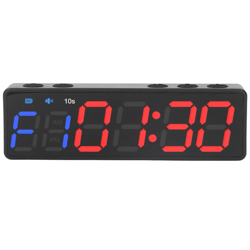 Gym Timer Portable Workout Interval Timer Fitness Clock Large Digital