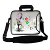 15" Inches Design Laptop Notebook Sleeve Soft Case Bag With Handle and Shoulder Strap Bag