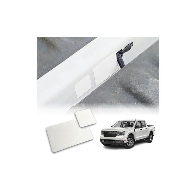 Generic Maverick Tailgate Cover/Plug (White).
