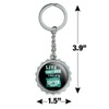 GRAPHICS & MORE Shark Week Live Every Week Keychain Chrome
