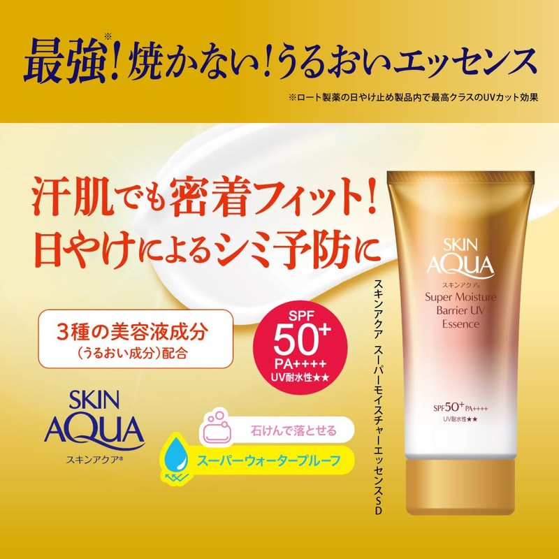 Skin Aqua UV Barrier Essence Crayon Shin-chan Project Product
