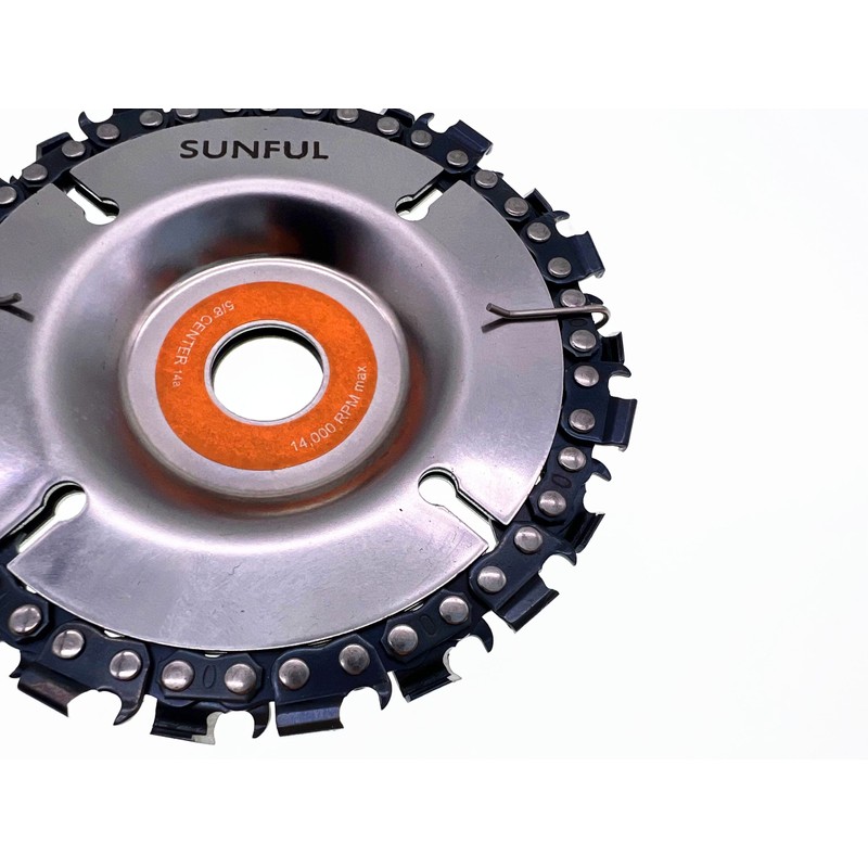 5-PACK Chainsaw Wheel 5/8" Arbor Compatible with All 4-1/2 Angle