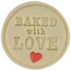 R&M International 0412 Baked with Love Pastry and Cookie Stamper,