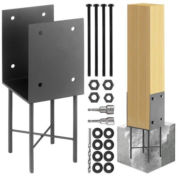 Wocepu 2 Pack Heavy Duty Stainless Steels U-Shape 8"x8"(Actually 7.5"x7.5")