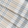 Xtremepads Plaid Tan Beige Pattern Pattern - Rectangle Oblong Linen