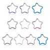 Pack of 10 Star Carabiners, Star-Shaped Carabiner, Star Carabiner, Star