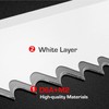HAUTMWC Hacksaw Replacement Blades (12 Pack) High Speed 18 TPI/