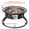 ONLYFIRE OUTDOOR LIVING Propane Gas Fire Pit 22¡±, Portable Smokeless