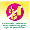 Culturelle Kids Probiotico - Probiótico diario, 60 comprimidos masticables