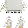 Haytijoe Small Crossbody Sling Bag for Women Leather Fanny Packs