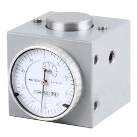 Accusize Industrial Tools Z Axis Zero Setting 0-0.125'' by 0.0005'', 2'' Height Magnetic, 2124-2001
