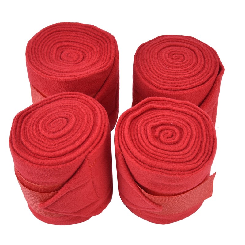 4Pcs Horse Leg Warp Self Adhesive Breathable Wear Resistant Animal