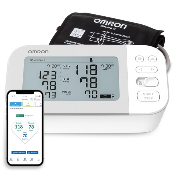 OMRON Gold Upper Arm Blood Pressure Monitor - Clinically Validated