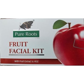 PR Fruit Facial Kit For Women & Men | All Skin Type 40 Grams Herbal Facial Kit. Single Use Pack