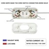 Inline Cord Switch, XGJUCE Lamp Control Appliance Switch Rocker, AC