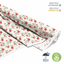 HEKO PANELS Oxford Fabric, Waterproof, Sold by the Metre, Canvas Fabric, Polyester Fabric for Sewing, Sewing Fabrics, Decorative Fabrics, Waterproof, Opaque, Women, 2 Metres, 155 x 200