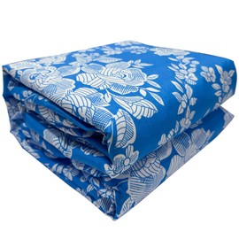Coprimaterasso con chiusura a cerniera, copre materasso per letto 180 x 200 cm + 25 cm, facile da applicare, impermeabile, morbido e piacevole 100% poliestere. Fiorito