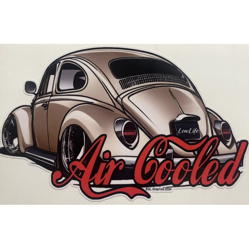 EGL Graphics Lowlife V Dub Decal Sticker Low Life Slammed
