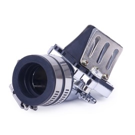 Glixal ATKS-019 Jog 50cc 72cc Alloy High Performance Racing Intake Manifold with Reed Valves for 1PE40QMB 1E40QMB Minarelli Engine Scooter Moped