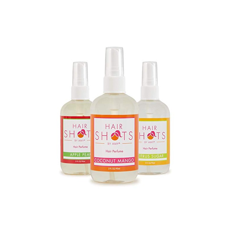 Hair Shots Heat Activated Hair Fragrance Fab Three Bundle 3