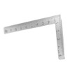 Veumoie Mini Square 10X5cm 90 Degree Stainless Steel Angle Ruler