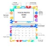 2023 Photo Frame Wall Spiral-bound Calendar (Add Your Own Photos)