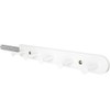 Kelendle Extendable Sliding Wardrobe Hook Rail with Hardware Pull Out